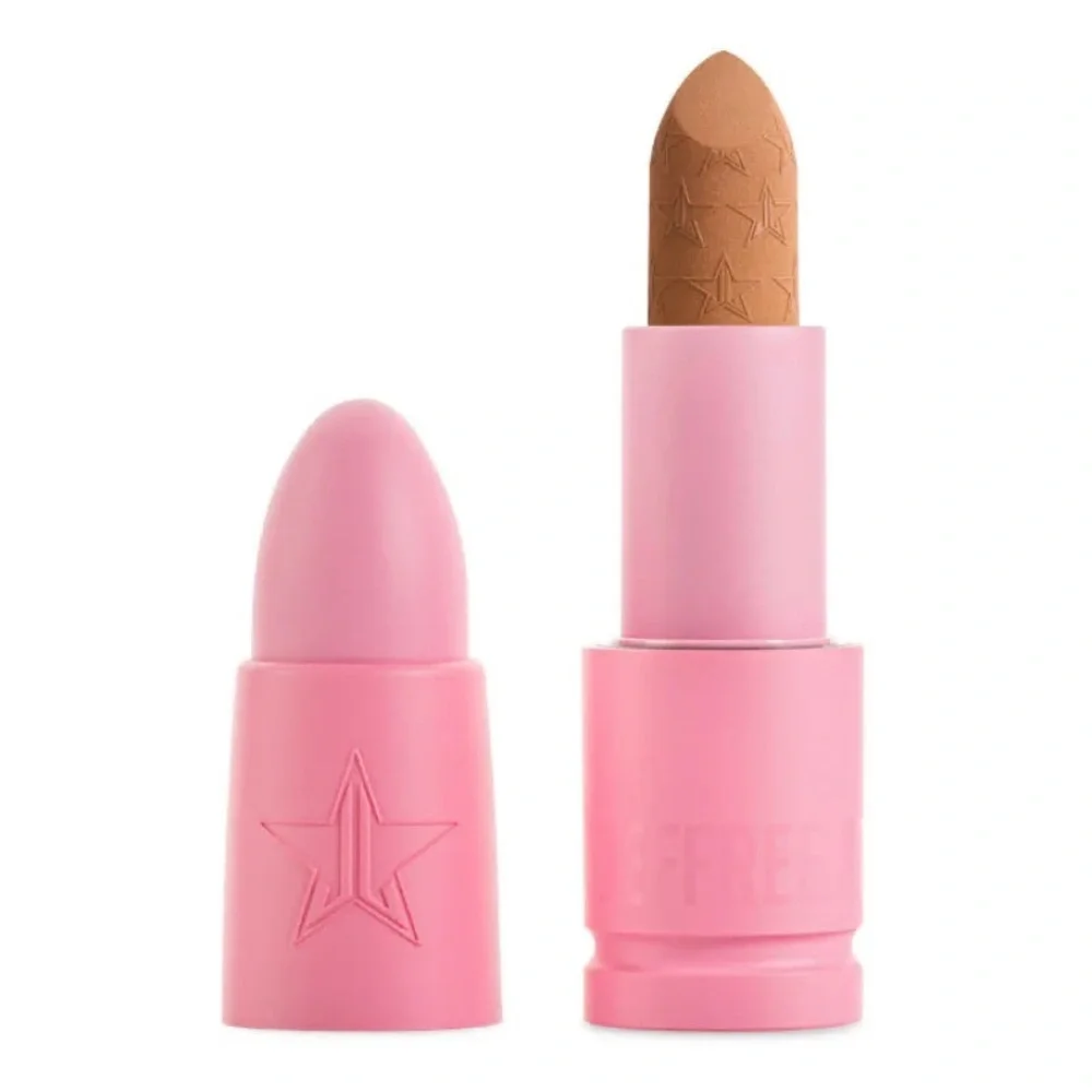 Jeffree Star Velvet Trap Lipstick Gardening Ho e Warm Mustard Nude Matte Color